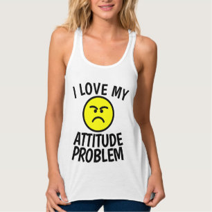 ICH LIEBE MEIN ATTITUDE PROBLEM Ladys T - Shirt