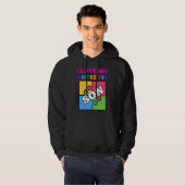 Ich Liebe mein Autismus-Bewusstsein Hoodie (Vorne ganz)