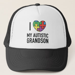 Ich Liebe mein Autistischer Enkel Truckerkappe