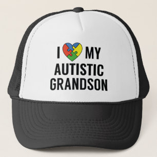 Ich Liebe mein Autistischer Enkel Truckerkappe