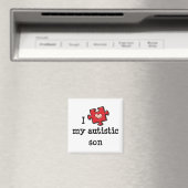 Ich Liebe Mein Autistischer Sohn Magnet (In Situ (Geschirrspüler))