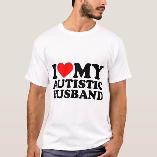 Ich Liebe mein Autistisches Ehepaar, mit dem ich m T-Shirt (Vorderseite)