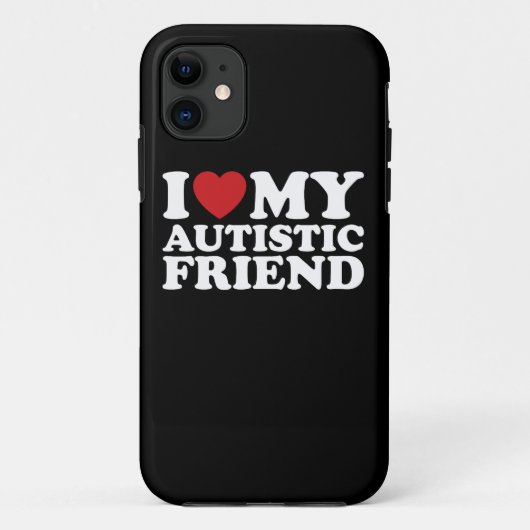 Ich Liebe mein Autistisches Herz Case-Mate iPhone Hülle (Rückseite)