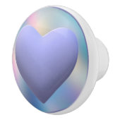 Ich Liebe mein Baby Blue Keramikknauf (Rechts)