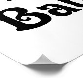 Ich Liebe mein Baby Doll Poster (Ecke)