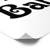 Ich Liebe mein Baby Girl Poster (Ecke)