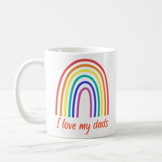 Ich Liebe mein Baby Kaffeetasse (Links)