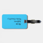 Ich Liebe mein Basset Hound Gepäckanhänger (Rückseite horizontal)