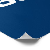 Ich Liebe mein Basset-Poster Poster (Ecke)