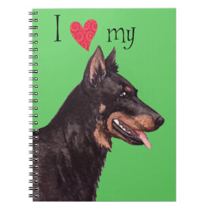 Ich Liebe mein Beauceron Notizblock