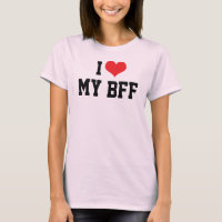 Ich liebe mein besten Freund für immer BFF T-Shirt