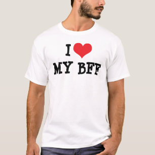 Ich liebe mein bester Freund für immer BFF T-Shirt