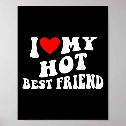 Ich Liebe mein bester Freund - ich höre mein Beste Poster (Vorne)