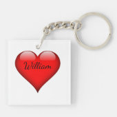 Ich Liebe mein bester Freund, mein Mann Schlüsselk Schlüsselanhänger (Rückseite)