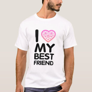 Ich Liebe mein bester Freund T-Shirt