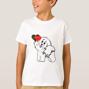 Ich Liebe mein Bichon Frise Dog Zubehör T-Shirt
