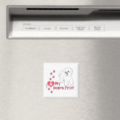 Ich Liebe mein Bichon Frise! Magnet (In Situ (Geschirrspüler))