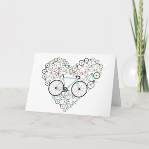 Ich Liebe mein Bike Karte