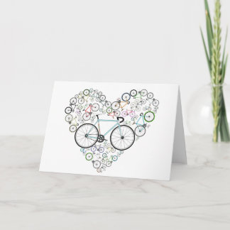 Ich Liebe mein Bike Karte