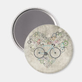 Ich Liebe mein Bike Magnet (Vorderseite/Rückseite)