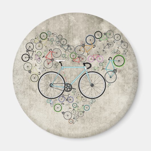 Ich Liebe mein Bike Magnet (Vorne)