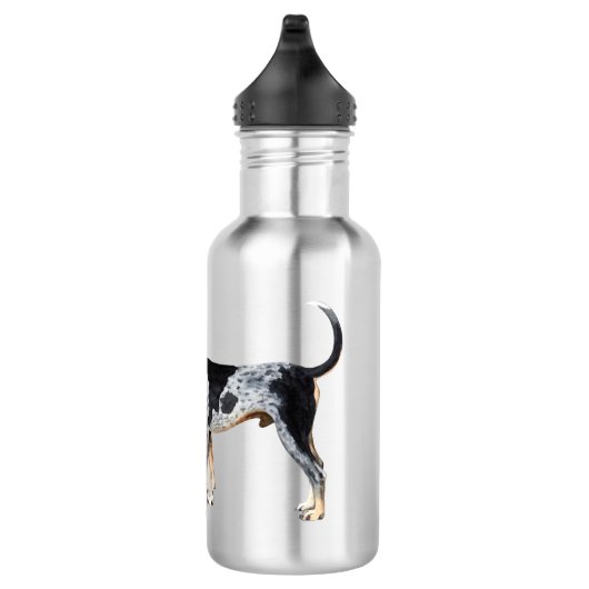 Ich Liebe mein Bluetick Coonhound Edelstahlflasche (Rechts)