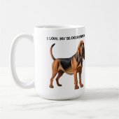 Ich Liebe mein Bluthund Kaffeetasse (Links)