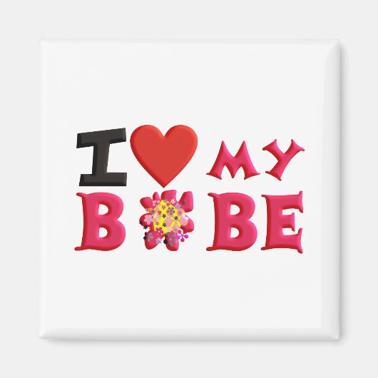 Ich Liebe mein Bobe Magnet (Vorne)