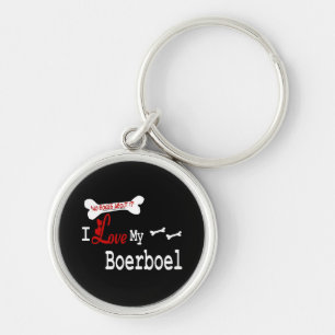 Ich Liebe mein Boerboel Schlüsselanhänger