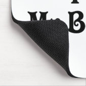 Ich Liebe mein Boo Boo Mousepad (Ecke)