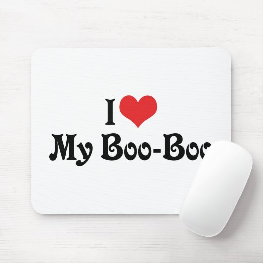 Ich Liebe mein Boo Boo Mousepad (Mit Mouse)