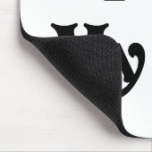 Ich Liebe mein Boo Mousepad (Ecke)