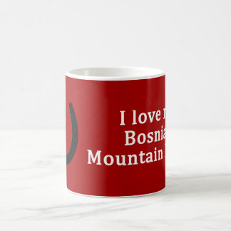 Ich Liebe mein bosnisches Bergpferd Kaffeetasse