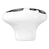 Ich Liebe mein Bouvier Keramikknauf (Seitenansicht)