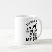 Ich Liebe mein Boxer Kaffeetasse (VorderseiteRechts)