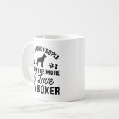 Ich Liebe mein Boxer Kaffeetasse (Vorderseite Links)
