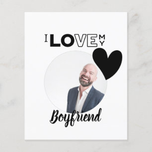 Ich Liebe mein BOYFRIEND Ehemann VATER Großvater B Flyer