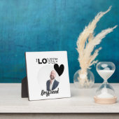 Ich Liebe mein BOYFRIEND Ehemann VATER Großvater B Fotoplatte (InSitu)