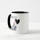 Ich Liebe mein BOYFRIEND Ehemann VATER Großvater B Tasse (Vorderseite Links)