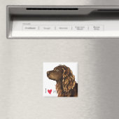 Ich Liebe mein Boykin Spaniel Magnet (In Situ (Geschirrspüler))