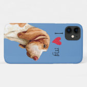 Ich Liebe mein Bracco Italiano Case-Mate iPhone Hülle (Rückseite (Horizontal))