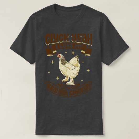 Ich Liebe mein Brahma Chicken Cluck Yeah T-Shirt (Design vorne)