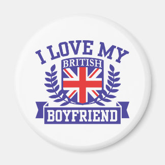 Ich Liebe Mein britischer Freund Magnet