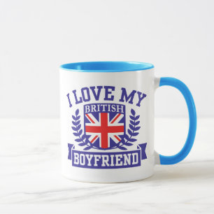 Ich Liebe Mein britischer Freund Tasse