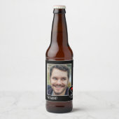 Ich Liebe mein Bro, benutzerdefiniertes Foto - Per Bierflaschenetikett (Vorderseite)