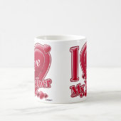 Ich Liebe Mein Bruder rot - Herz Kaffeetasse (Mittel)