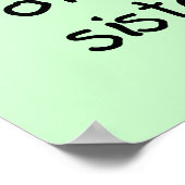 Ich Liebe mein Bruder und Schwester Poster (Ecke)