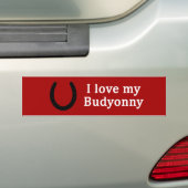 Ich Liebe mein Budyonny Pferd Autoaufkleber (Auf Auto)