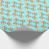 Ich Liebe mein Bulldog Geschenkpapier (Ecke)