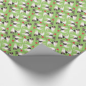 Ich Liebe mein Bulldog Geschenkpapier (Ecke)